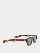 Eyevan 7285 Tortoiseshell-Effect Square-Frame Sunglasses