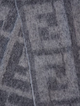 Fendi Alpaca And Wool FF Motif Scarf