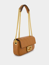 Fendi Medium Orange Baguette Chain Bag