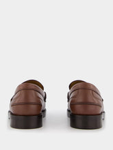 Fendi Baguette Leather Loafers