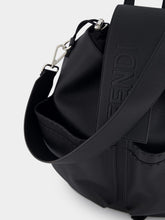 Fendi Black Leather Backpack