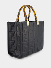 Fendi Black Leather Shopper