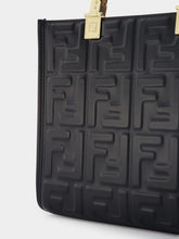 Fendi Black Leather Shopper