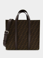 Fendi FF Jacquard Fabric Shopper Bag