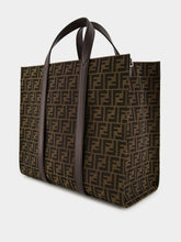Fendi FF Jacquard Fabric Shopper Bag