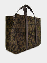 Fendi FF Jacquard Fabric Shopper Bag