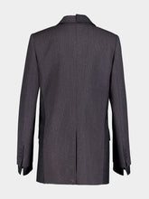 Fendi Flannel Single-Breasted Blazer