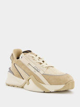 Fendi Flow Beige Suede Sneakers