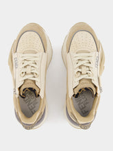 Fendi Flow Beige Suede Sneakers