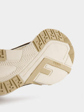 Fendi Flow Beige Suede Sneakers