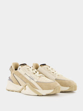 Fendi Flow Beige Suede Sneakers