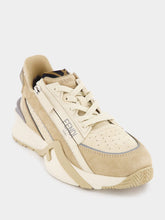 Fendi Flow Beige Suede Sneakers