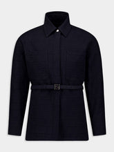 Fendi Go-To Jacquard Denim Jacket