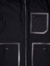Fendi High Colar Fabric Parka