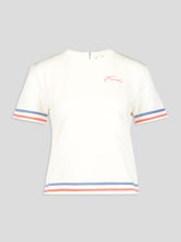 Fendi Logo Embroidered Crewneck T-Shirt