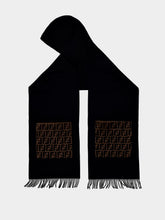 Fendi Maxi Wool And Cashmere Scarf