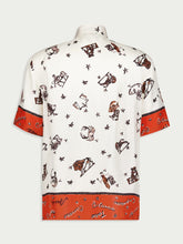 Fendi Multicolor Silk Shirt