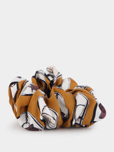 Fendi Set Of Two Multicolour Silk Hair Elastics