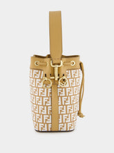 Fendi Small Raffia Bucket Bag