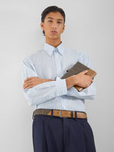 Fendi Striped Silk-Cotton Shirt