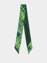 Ferragamo Check Print Twilly Band