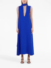 Ferragamo Draped-Detail Maxi Dress