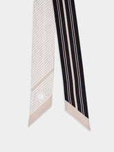 Ferragamo Geometric Print Silk Bandeau