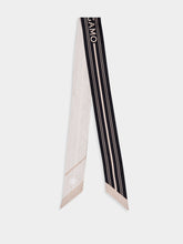 Ferragamo Geometric Print Silk Bandeau