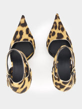 Ferragamo Leopard-Print Wedge Pumps