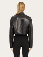 Ferragamo Nappa Jacket With Contrasting Inserts