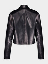 Ferragamo Nappa Jacket With Contrasting Inserts