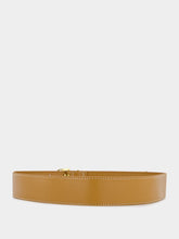 Frame Double-Strap Leather Waist Belt