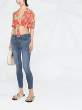 Frame High Crop Skinny Jeans