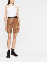 Frame Leather Shorts