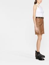 Frame Leather Shorts
