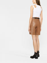 Frame Leather Shorts