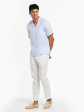 Frescobol Carioca Relaxed Fit Linen Shirt
