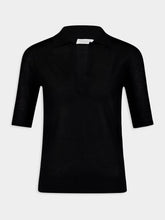 Gabriela Hearst Frank Cashmere and Silk-Blend Polo Shirt