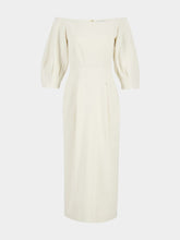 Gabriela Hearst Majano Linen Midi Dress