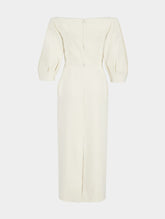 Gabriela Hearst Majano Linen Midi Dress