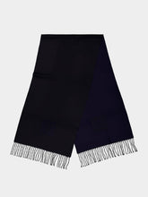 Givenchy 4G Blue Wool Scarf