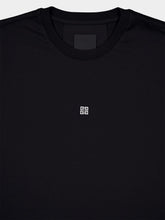 Givenchy 4G Logo Embroidered Black T-Shirt