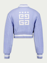 Givenchy 4G Stars Cropped Varsity Jacket