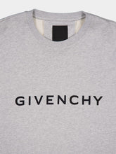 Givenchy Archetype Slim Fit Grey Fleece Sweatshirt