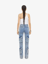 Givenchy Asymmetric Chain Detail White Top