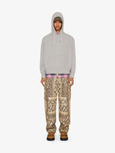 Givenchy Cotton Hoodie In Fleece With Cut And Sewn Effect