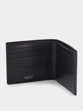 Givenchy Embossed Logo Wallet In Crackled Leather