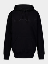 Givenchy Fleece Hoodie With GIVENCHY Rhinestones