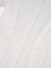 Givenchy Pleated Effect Popelin Cotton Shirt