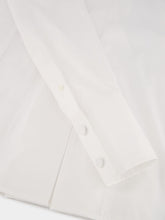 Givenchy Pleated Effect Popelin Cotton Shirt